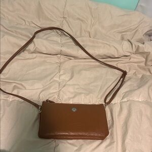 Brown leather Crossbody Bag